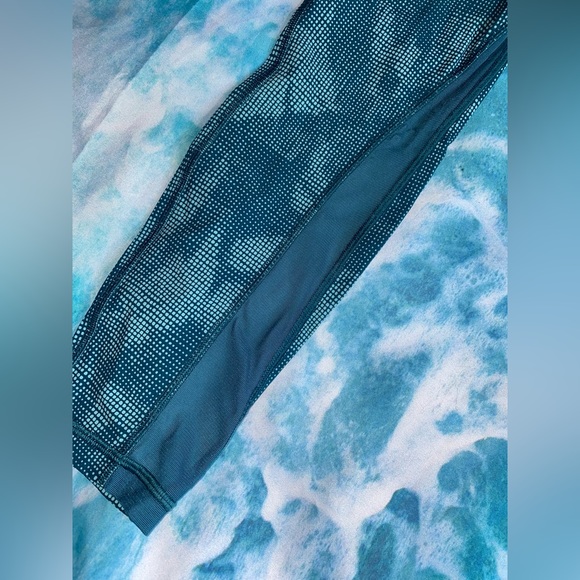Lululemon Speed Up Teal Leggings - Picture 5 of 9